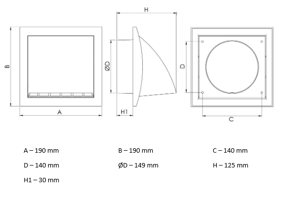 Suojakupu 19x19 antrasiitti